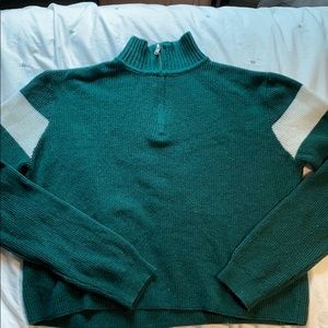 Brandy Melville quarter zip sweater